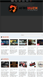 Mobile Screenshot of afromuzik.com